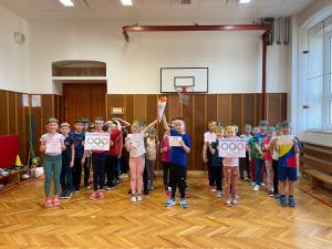 Olympionici  z tříd II.A a II.C 1